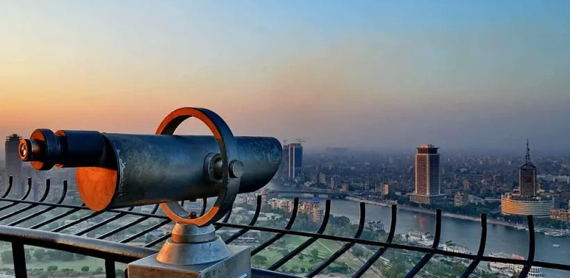 View from the top of Cairo Tower