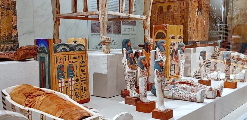 Sennedjem Funerary furniture NMEC Egypt Fun Tours