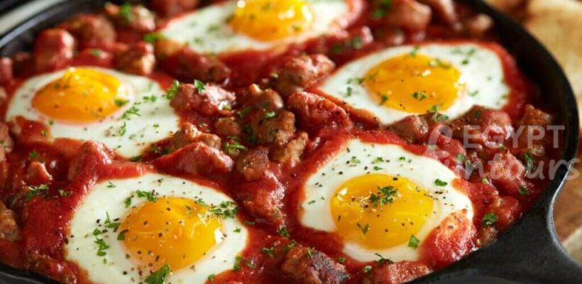 Shakshouka egypt food