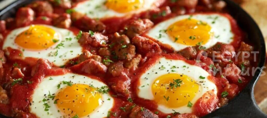Shakshouka egypt food
