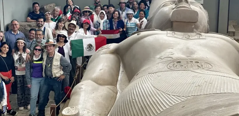 The Colossus of Ramesses II in Memphis
