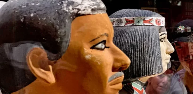 The Egyptian Museum - Rahotep and his wife neferet