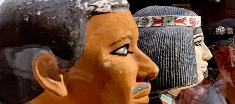 The Egyptian Museum - Rahotep and his wife neferet