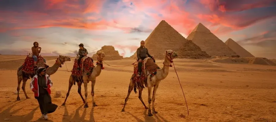 The Essential Cairo Private Day Tour Giza Pyramids, Egyptian Museum & The Bazaar - Pyramids Camel ride