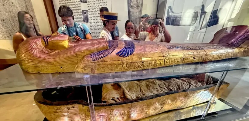 The Essential Cairo Private Day Tour Giza Pyramids, Egyptian Museum & The Bazaar - Yuya and Thuyas