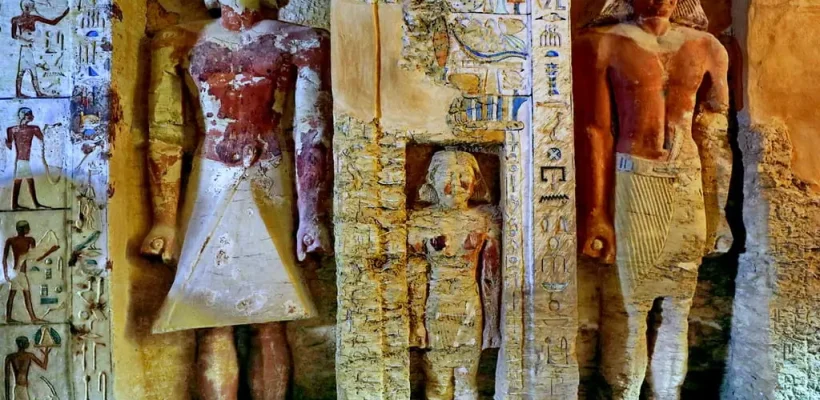 The Golden Age of Discovery in Saqqara site