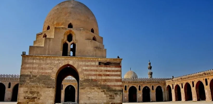 The Grand Counrtyard of Ibn Tulun Mosque