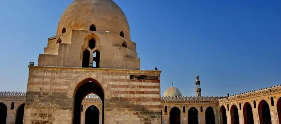 The Grand Counrtyard of Ibn Tulun Mosque