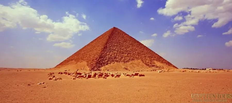 The Red Pyramid of Dahshur The World’s First Successful True Pyramid