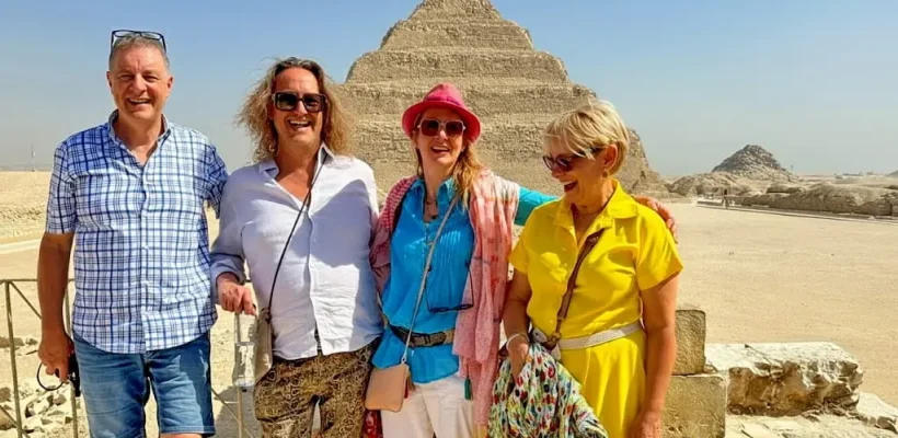 The Step pyramid tour from Cairo Airport