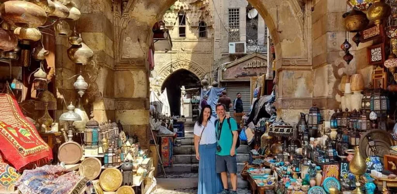 The Ultimate Cairo Stopover Tour; Giza pyramids, GEM, and Khan el-Khalili