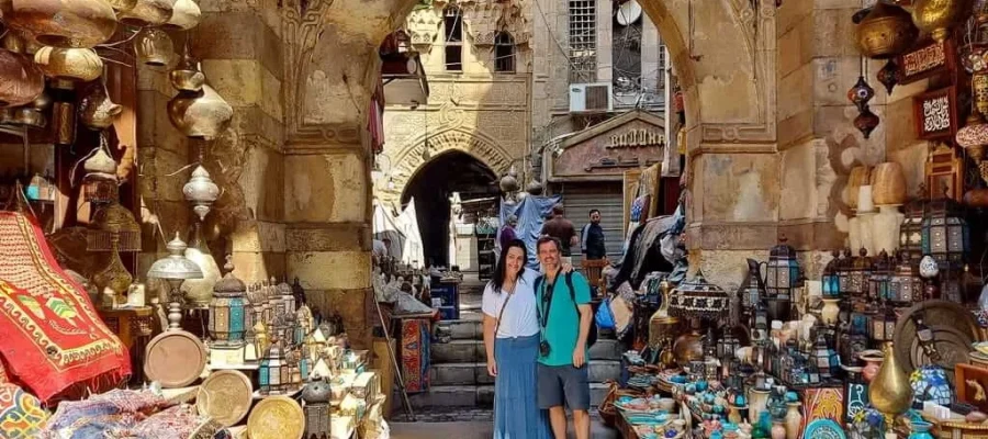 The Ultimate Cairo Stopover Tour; Giza pyramids, GEM, and Khan el-Khalili