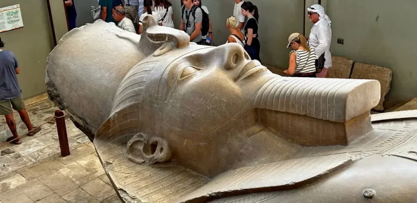 The colossus of King Ramesses II - Cairo Airport Tour