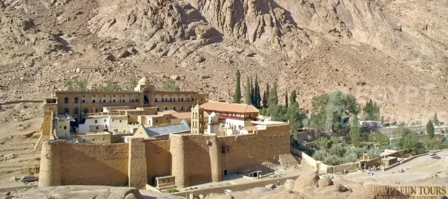 Trip to Mount Sinai St. Catherine Monastery From Cairo Egypt Fun Tours min 1
