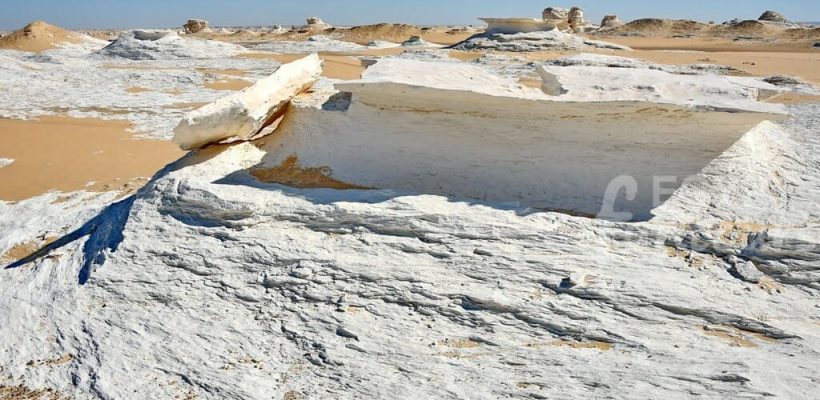 The White Desert - White black desert camping from cairo