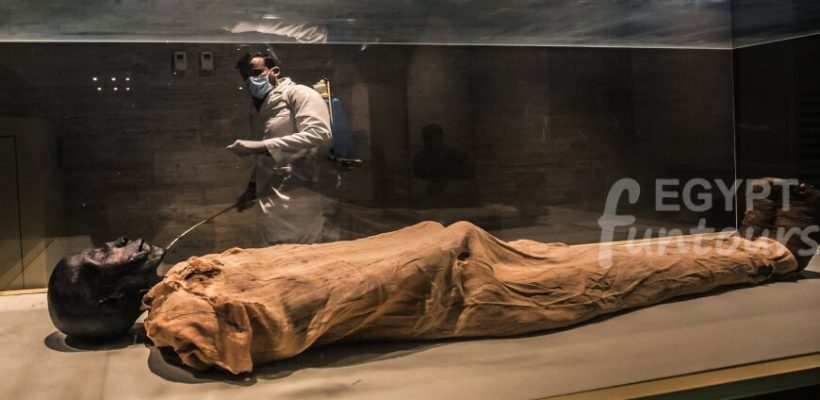 Ancient Egyptian Mummy - National Museum of Egyptian Civilization tours