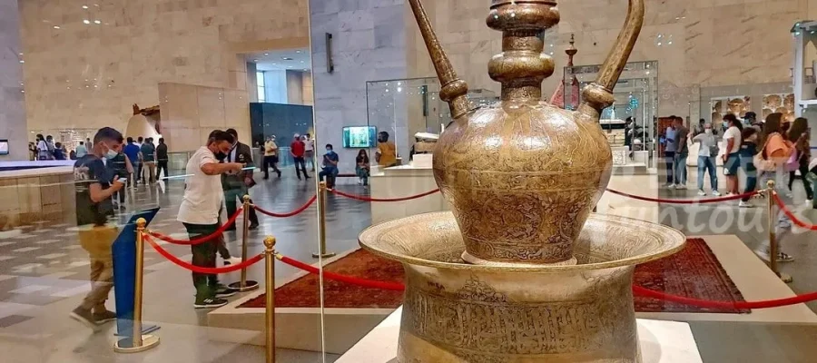basin ewer islamic artifacts egyptian civilization museum nmec egypt fun tours
