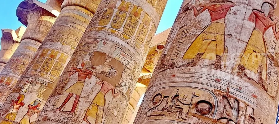 colors in ancient egypt - 9 Days Egypt Tour Itinerary to The Highlights of Egypt - egypt fun tours