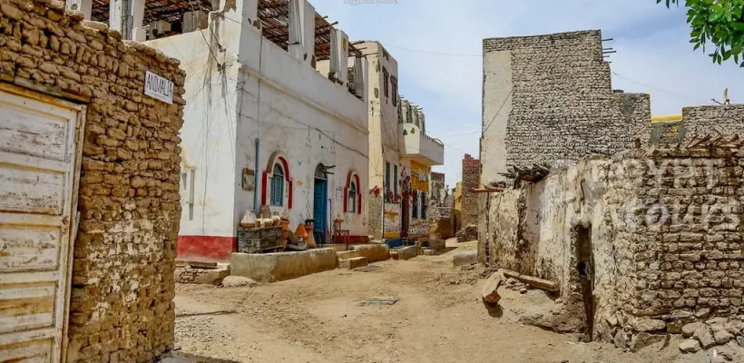 The Nubian Villages on Elephantine Island in Aswan