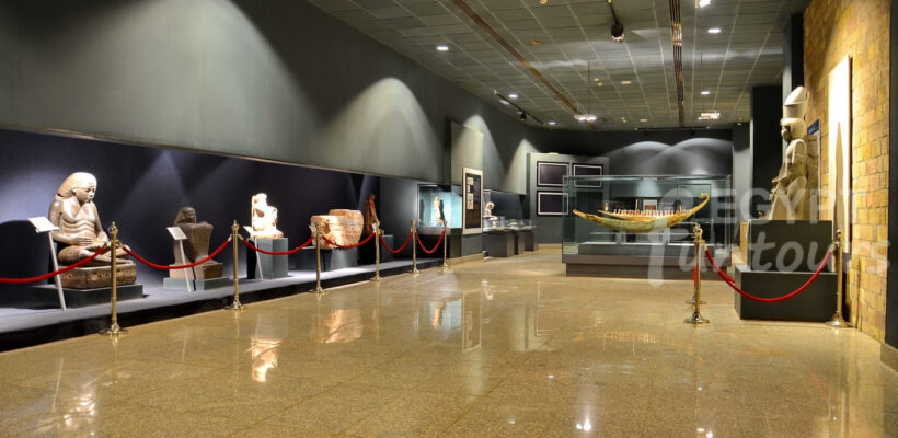 luxor museum artifacts - christmas and new year holidays