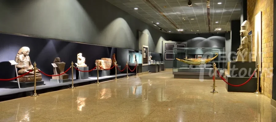 luxor museum artifacts - christmas and new year holidays
