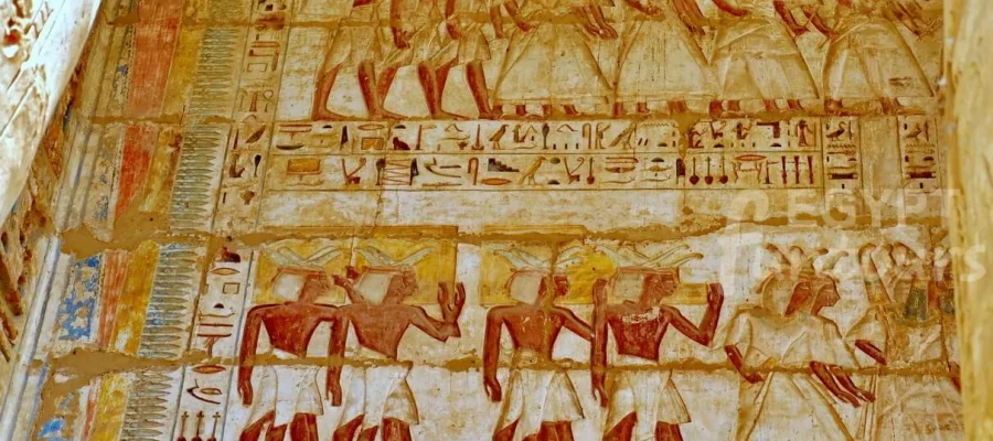 luxor temple of madinet habu ramses III 4