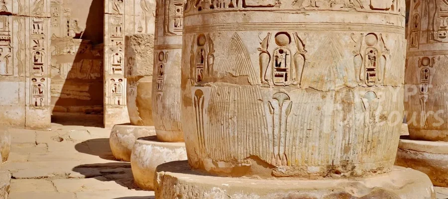 luxor temple of madinet habu ramses III 6