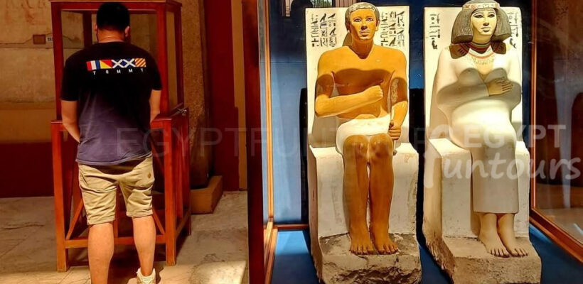 rahotep his wife nofret egyptian museum treasures egypt fun tours